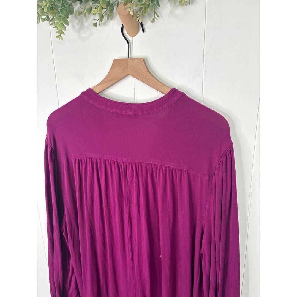 Universal Standard Gramercy Liquid Jersey Midi Dress Large Purple Casual - Picture 9 of 10